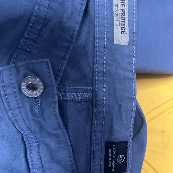 AG Adriano Goldschmied Light Blue Trousers 38x34 - Picture 3 of 4